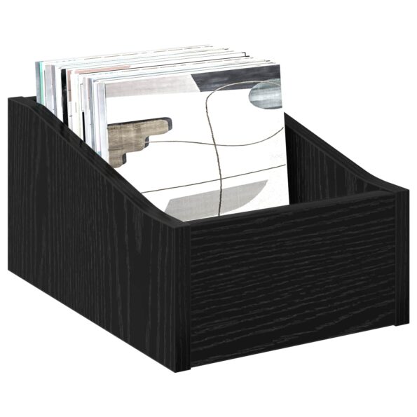 vidaXL Box na LP platne 2 ks Čierny dub 23 x 33 x 16 cm – Obrázok 3