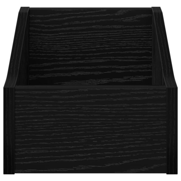 vidaXL Box na LP platne 2 ks Čierny dub 23 x 33 x 16 cm – Obrázok 5