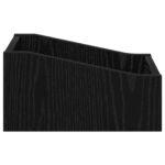 vidaXL Box na LP platne 2 ks Čierny dub 23 x 33 x 16 cm – Obrázok 6
