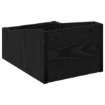 vidaXL Box na LP platne 2 ks Čierny dub 23 x 33 x 16 cm – Obrázok 7