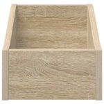 vidaXL Box na LP platne Dub sonoma 23 x 33 x 16 cm Kompozitné drevo – Obrázok 4