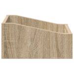 vidaXL Box na LP platne Dub sonoma 23 x 33 x 16 cm Kompozitné drevo – Obrázok 5