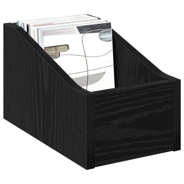 vidaXL Box na LP platne 2 ks Čierny dub 18 x 32 x 18 cm – Obrázok 3