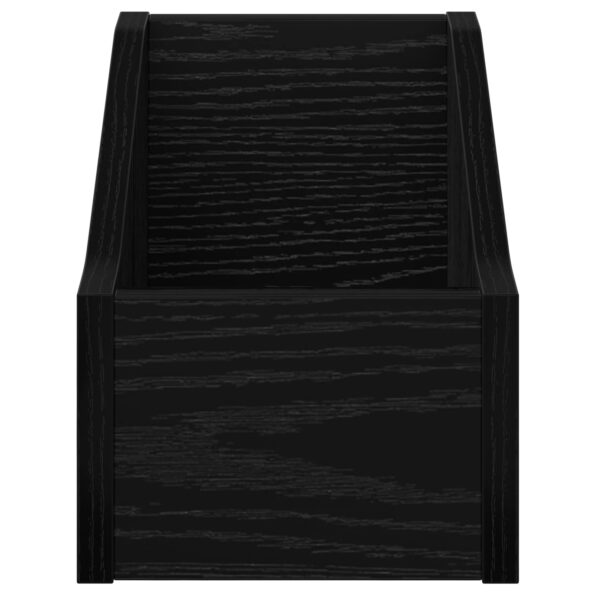vidaXL Box na LP platne 2 ks Čierny dub 18 x 32 x 18 cm – Obrázok 5