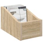 vidaXL Box na LP platne 2 ks Dub sonoma 18 x 32 x 18 cm – Obrázok 3
