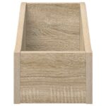 vidaXL Box na LP platne 2 ks Dub sonoma 18 x 32 x 18 cm – Obrázok 5