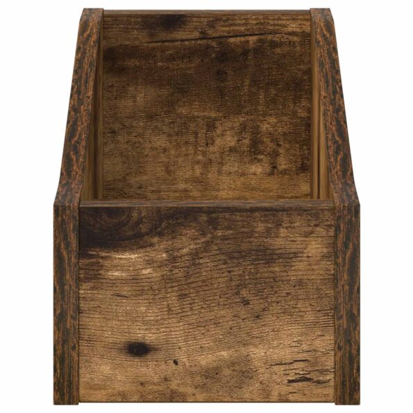 vidaXL Box na LP platne 2 ks Dymový dub 18 x 32 x 18 cm – Obrázok 5