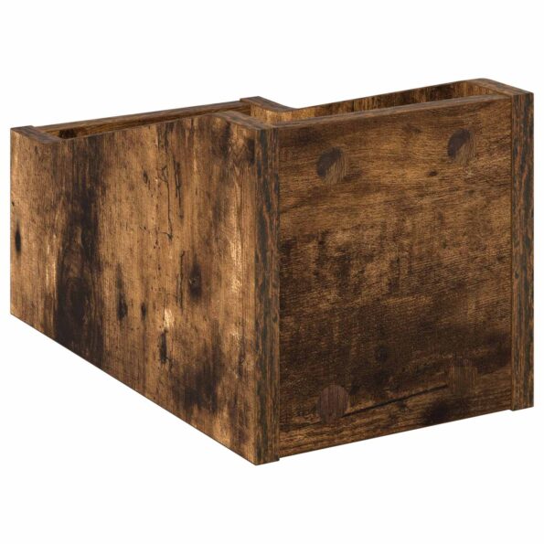 vidaXL Box na LP platne 2 ks Dymový dub 18 x 32 x 18 cm – Obrázok 7