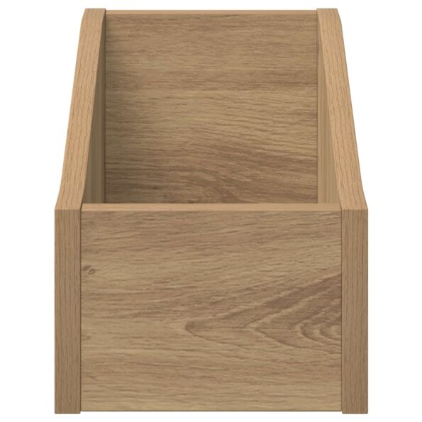 vidaXL Box na LP platne 2 ks Dub artisan 18 x 32 x 18 cm – Obrázok 5