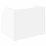 vidaXL Box na vinylové albumy 2 ks Biela 38 x 30 x 29 cm – Obrázok 7