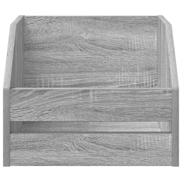 vidaXL Box na vinylové albumy 2 ks Sivý Sonoma 38 x 30 x 29 cm – Obrázok 5