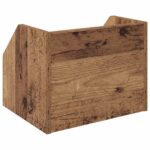 vidaXL Box na vinylové albumy 2 ks Dubové drevo 38 x 30 x 29 cm – Obrázok 7