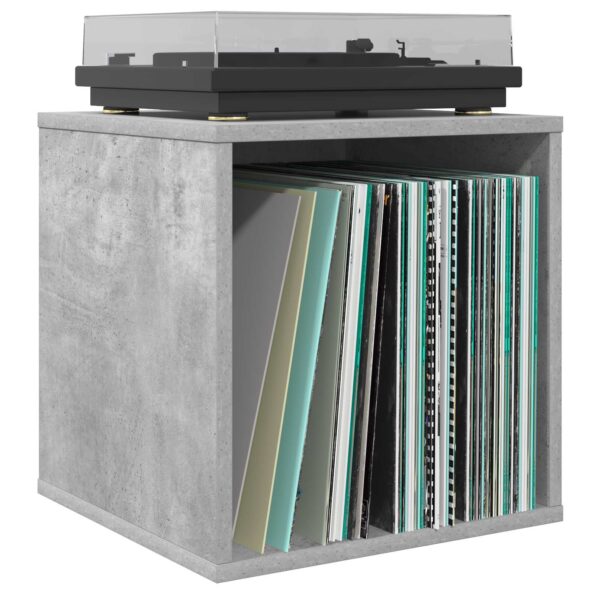 vidaXL Box na vinylové albumy 2 ks Betónovo sivá 37 x 36,5 x 38 cm – Obrázok 3