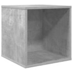 vidaXL Box na vinylové albumy 2 ks Betónovo sivá 37 x 36,5 x 38 cm – Obrázok 4