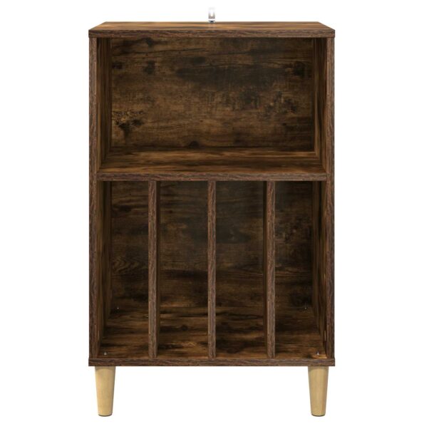 vidaXL Stojan na gramofón Dymový dub 47 x 39,5 x 74,5 cm – Obrázok 4