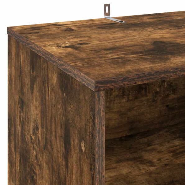 vidaXL Stojan na gramofón Dymový dub 47 x 39,5 x 74,5 cm – Obrázok 7