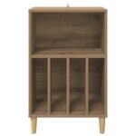 vidaXL Stojan na gramofón Dub artisan 47 x 39,5 x 74,5 cm – Obrázok 4