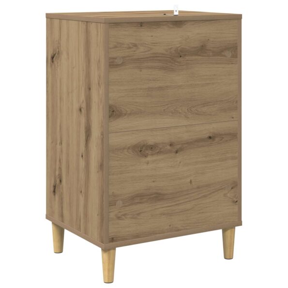 vidaXL Stojan na gramofón Dub artisan 47 x 39,5 x 74,5 cm – Obrázok 6