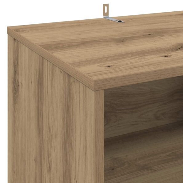 vidaXL Stojan na gramofón Dub artisan 47 x 39,5 x 74,5 cm – Obrázok 7