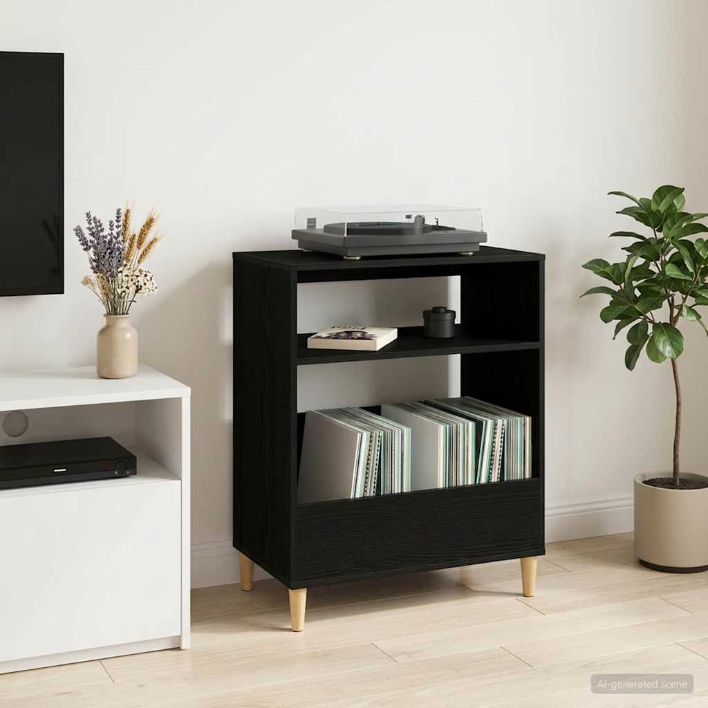 8012891_1.jpg vidaXL Stojan na gramofón Čierny dub 71 x 39,5 x 83 cm – Obrázok 1