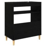 vidaXL Stojan na gramofón Čierny dub 71 x 39,5 x 83 cm – Obrázok 6