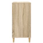 vidaXL Stojan na gramofón Dub sonoma 71 x 39,5 x 83 cm – Obrázok 5