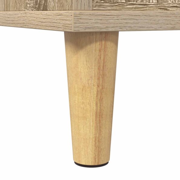 vidaXL Stojan na gramofón Dub sonoma 71 x 39,5 x 83 cm – Obrázok 8