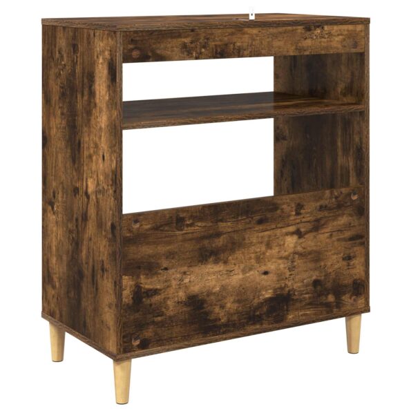 vidaXL Stojan na gramofón Dymový dub 71 x 39,5 x 83 cm – Obrázok 6