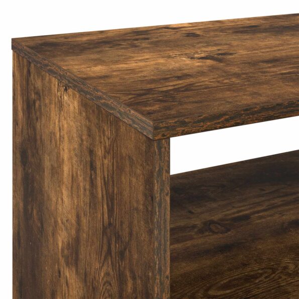 vidaXL Stojan na gramofón Dymový dub 71 x 39,5 x 83 cm – Obrázok 7