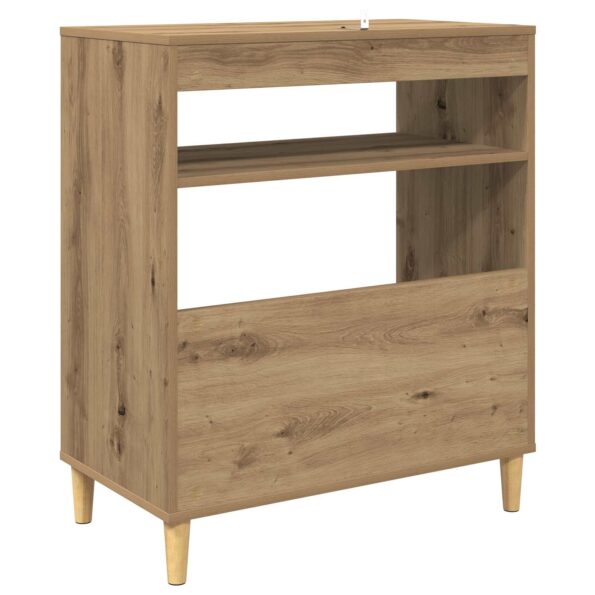 vidaXL Stojan na gramofón Dub artisan 71 x 39,5 x 83 cm – Obrázok 6