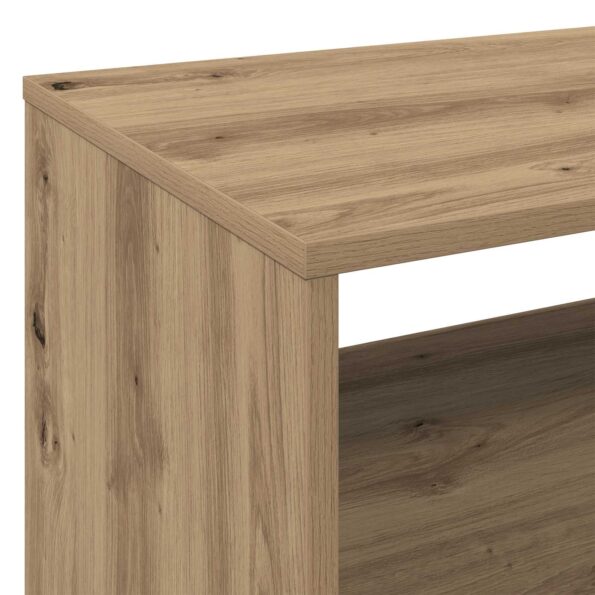 vidaXL Stojan na gramofón Dub artisan 71 x 39,5 x 83 cm – Obrázok 7
