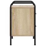 vidaXL Nočný stolík 2 ks Dub sonoma 40 x 30 x 50 cm Kompozitné drevo – Obrázok 5