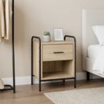vidaXL Nočný stolík Dub sonoma 40 x 30 x 50 cm Kompozitné drevo – Obrázok 10