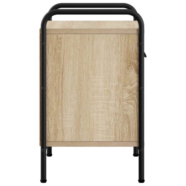 vidaXL Nočný stolík Dub sonoma 40 x 30 x 50 cm Kompozitné drevo – Obrázok 4