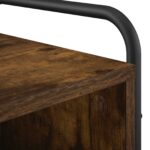vidaXL Nočný stolík Dymový dub 40 x 30 x 60 cm Kompozitné drevo – Obrázok 5