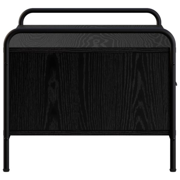 vidaXL Konferenčný stolík Čierny dub 99,5 x 49 x 41 cm – Obrázok 4