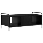 vidaXL Konferenčný stolík Čierny dub 99,5 x 49 x 41 cm – Obrázok 5
