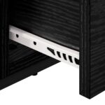 vidaXL Konferenčný stolík Čierny dub 99,5 x 49 x 41 cm – Obrázok 6