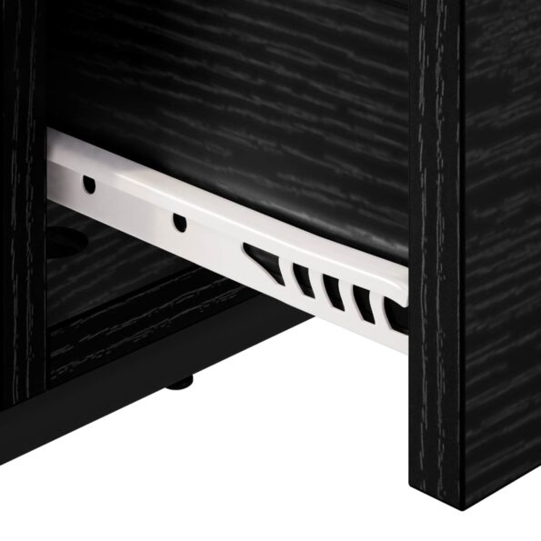 vidaXL Konferenčný stolík Čierny dub 99,5 x 49 x 41 cm – Obrázok 6