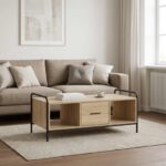 vidaXL Konferenčný stolík Dub sonoma 99,5 x 49 x 41 cm – Obrázok 10