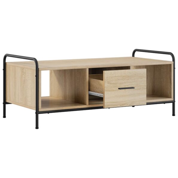 vidaXL Konferenčný stolík Dub sonoma 99,5 x 49 x 41 cm – Obrázok 2