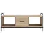 vidaXL Konferenčný stolík Dub sonoma 99,5 x 49 x 41 cm – Obrázok 3