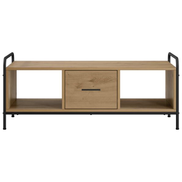 vidaXL Konferenčný stolík Dub artisan 99,5 x 49 x 41 cm – Obrázok 3