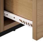 vidaXL Konferenčný stolík Dub artisan 99,5 x 49 x 41 cm – Obrázok 6