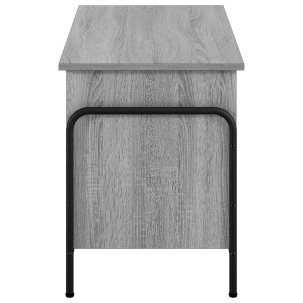 vidaXL Úložná krabica Sivý Sonoma 80 x 40 x 49,5 cm Kompozitné drevo – Obrázok 3