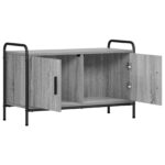 vidaXL TV skrinka 79,5 x 33 x 50 cm Sivý Sonoma Kompozitné drevo – Obrázok 2