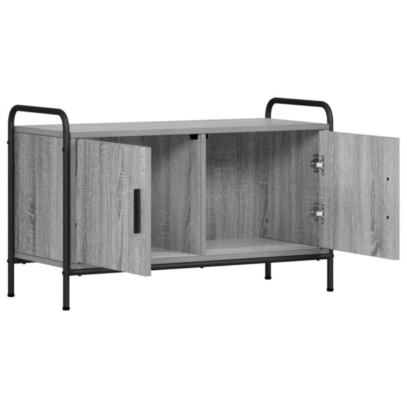 vidaXL TV skrinka 79,5 x 33 x 50 cm Sivý Sonoma Kompozitné drevo – Obrázok 2