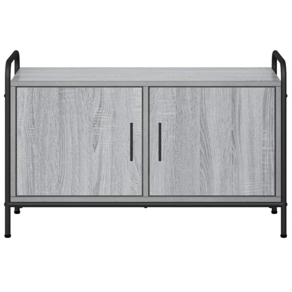 vidaXL TV skrinka 79,5 x 33 x 50 cm Sivý Sonoma Kompozitné drevo – Obrázok 3