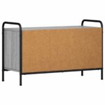 vidaXL TV skrinka 79,5 x 33 x 50 cm Sivý Sonoma Kompozitné drevo – Obrázok 5