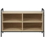 vidaXL TV skrinka 140 x 39,5 x 50 cm Dub sonoma Kompozitné drevo – Obrázok 2